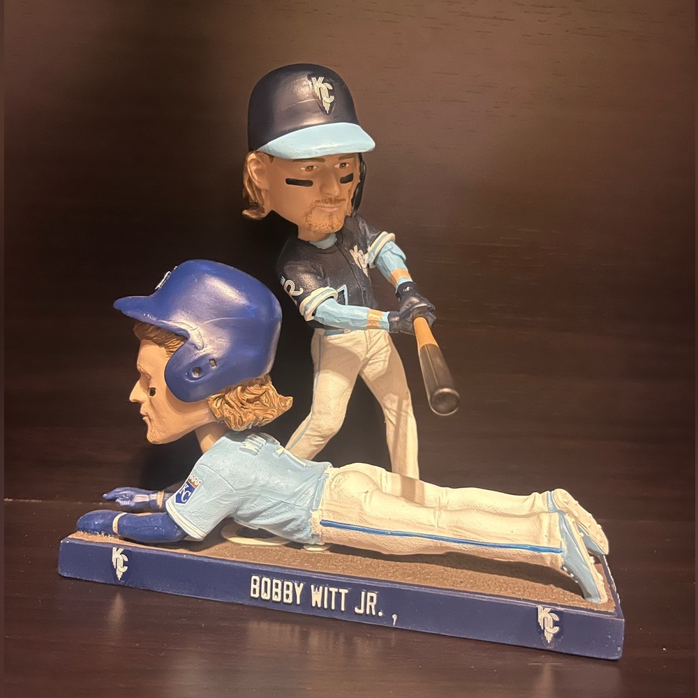 Limited addition Bobby Witt Jr. 20/30 Dual Bobble Head